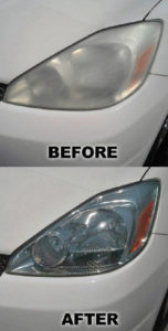 Headlight Restoration Cleaning and Replacement